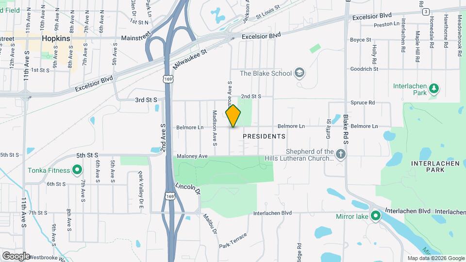 403 Monroe Ave S Map and Location Details