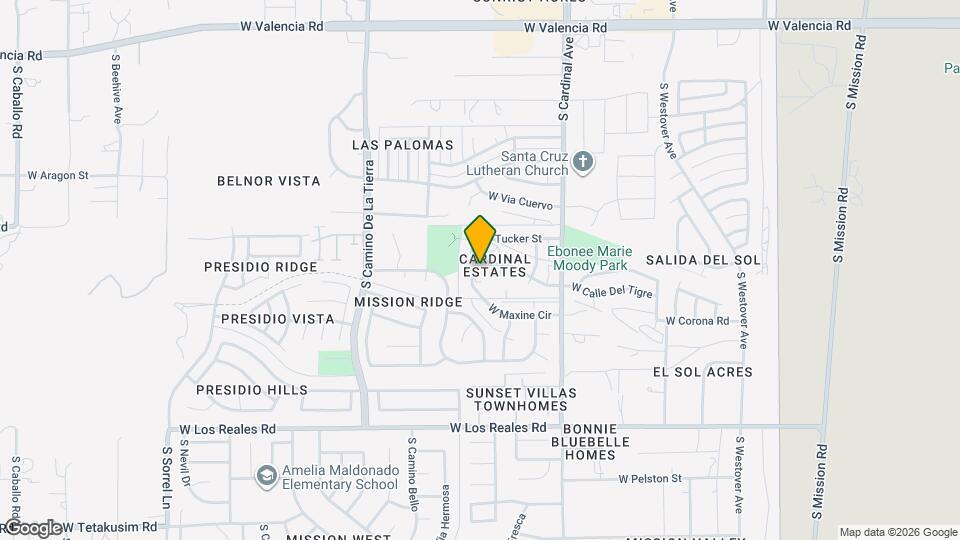 7001 S Maxine Cir Mapa y Detalles de la Ubicación