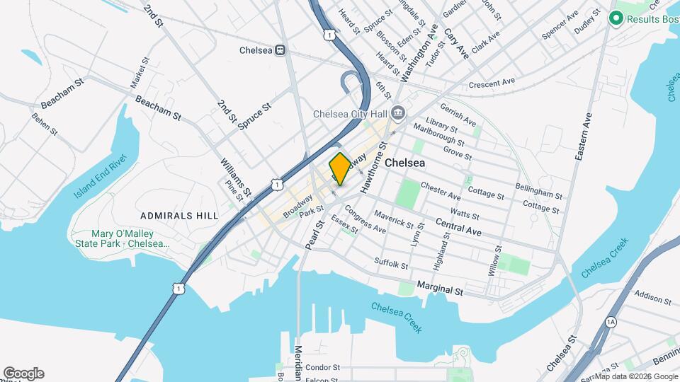 140 Pearl St Mapa y Detalles de la Ubicación