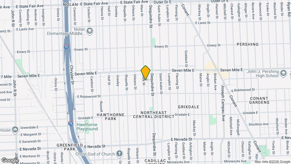 18882 Marx St Map and Location Details