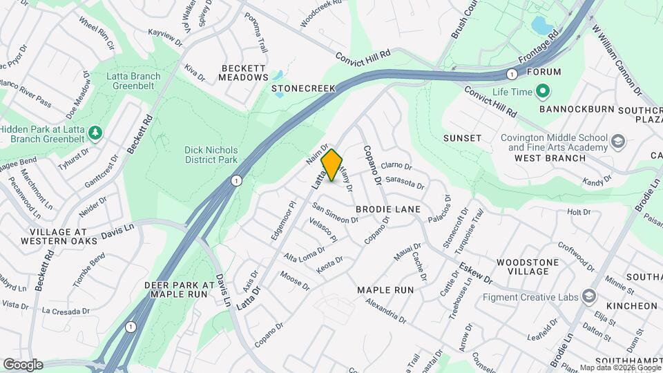 4611 Tobago Cove Map and Location Details