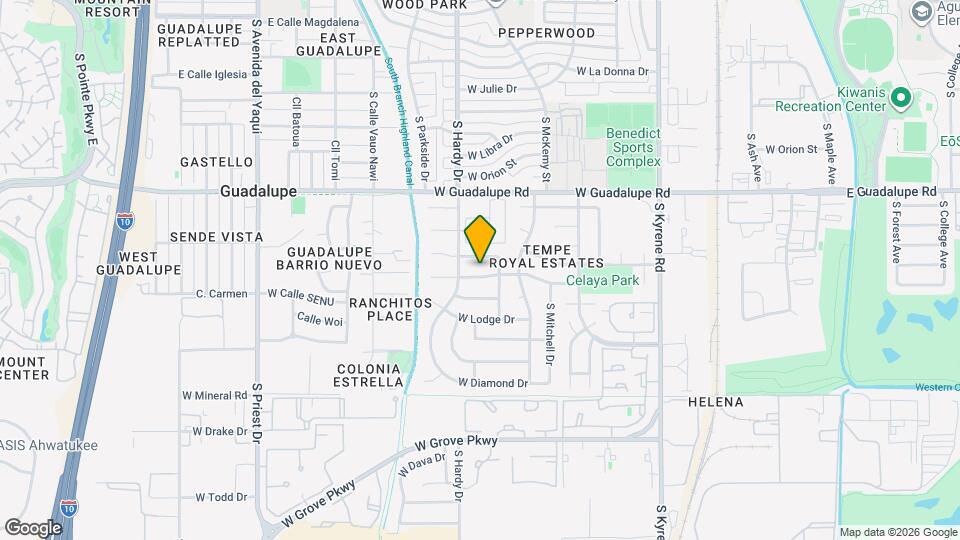 916 W Strahan Dr Map and Location Details