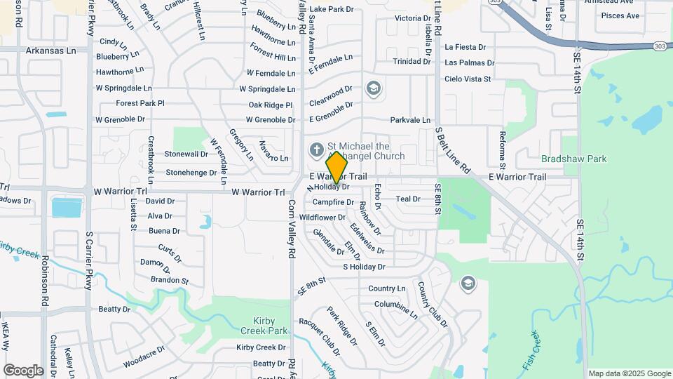 517 N Holiday Dr Mapa y Detalles de la Ubicación
