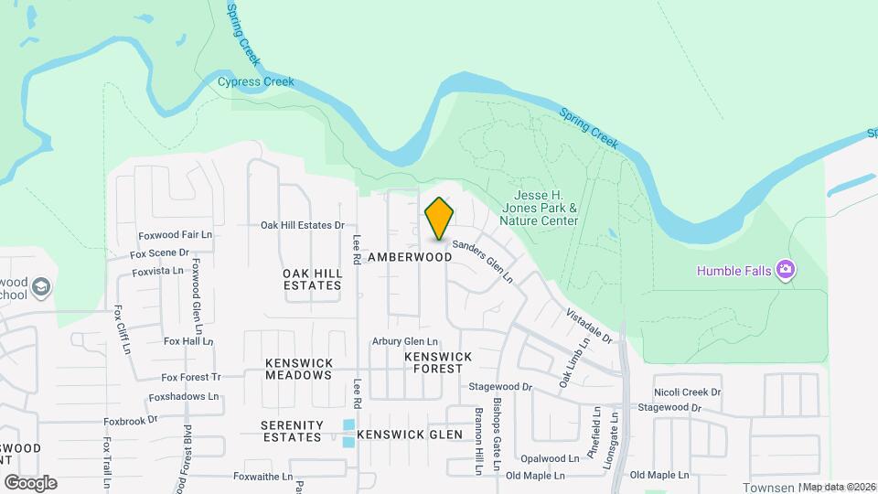 21443 Maple Harvest Ln Map and Location Details