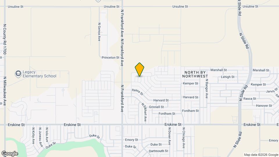 1207 N Essex Ave Map and Location Details