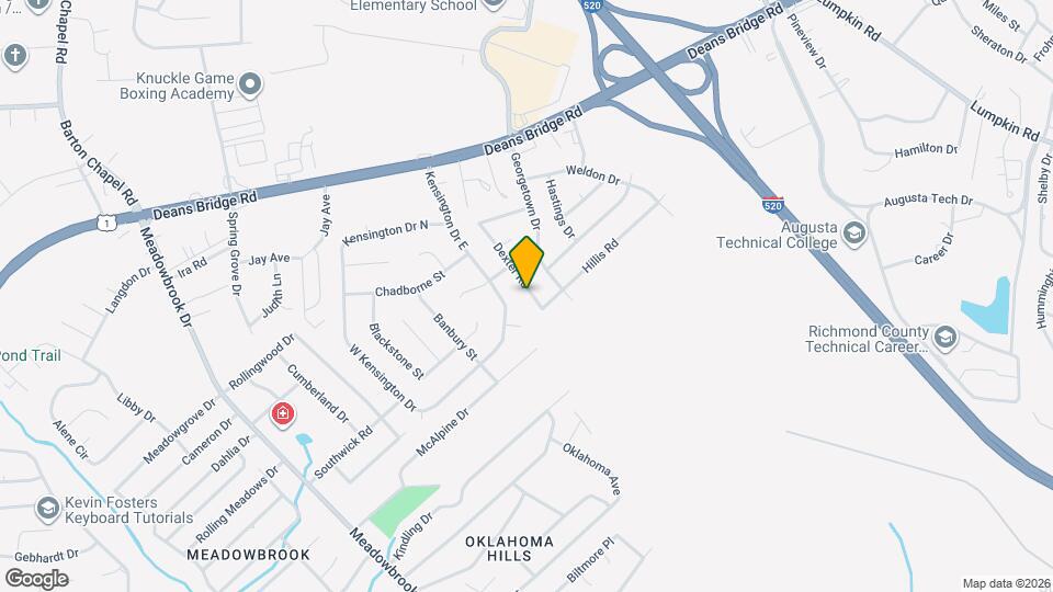 2508 Dexter Rd Map and Location Details