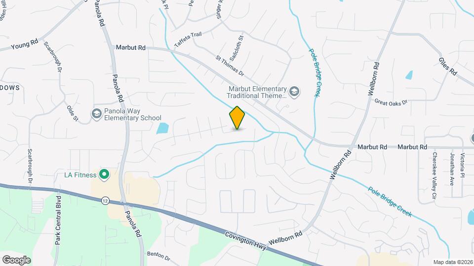 2101 Mallard Way Map and Location Details