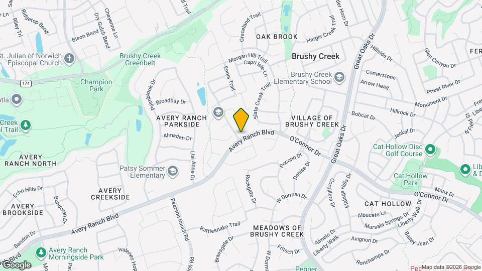 16920 Brayton Park Dr Map and Location Details