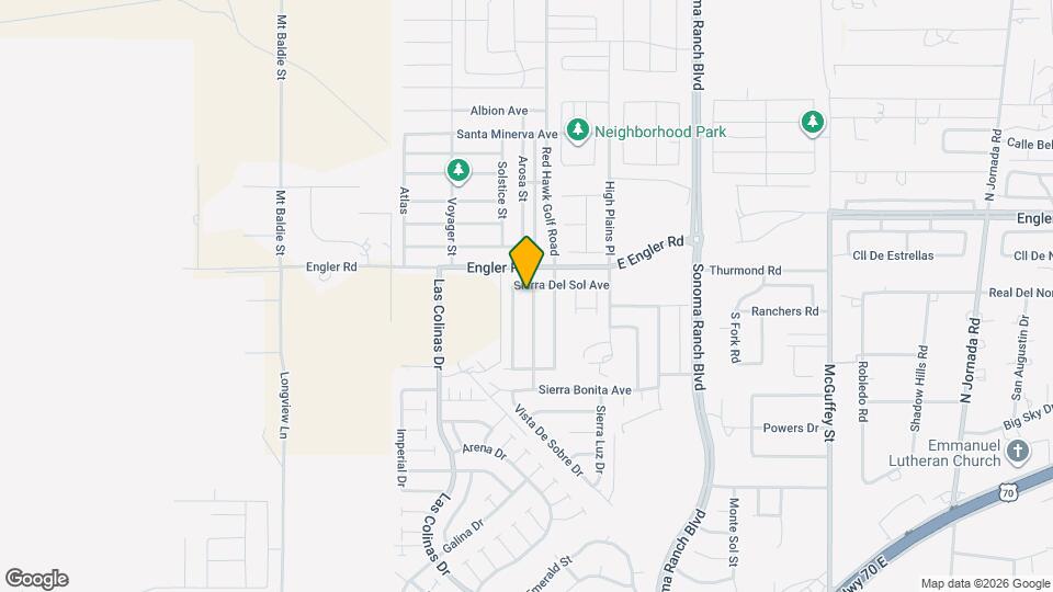 7571 Vista de Oeste Pl Map and Location Details