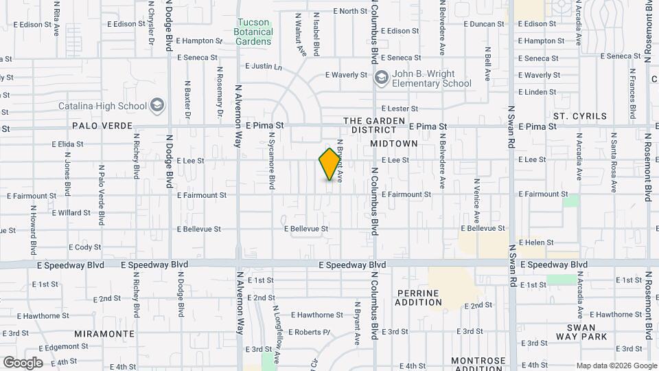 4145 E Fairmount St Mapa y Detalles de la Ubicación