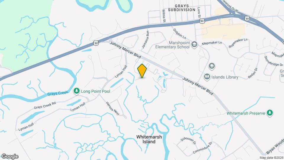 2321 Whitemarsh Way Map and Location Details