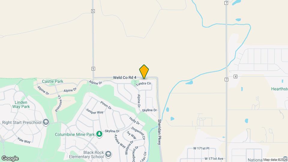 2045 Tundra Cir Map and Location Details