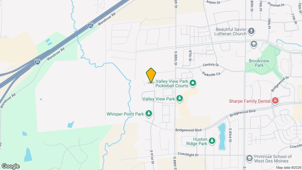 9128 Calvin Dr Map and Location Details