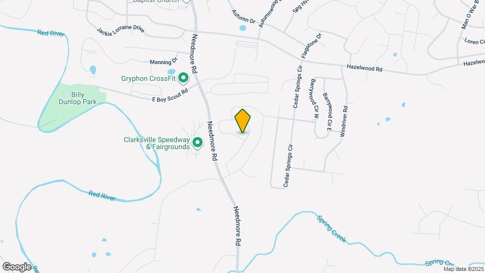 268 Dugger Dr Map and Location Details