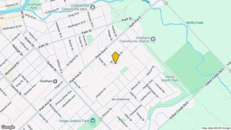 47 Beechwood Crescent Map and Location Details