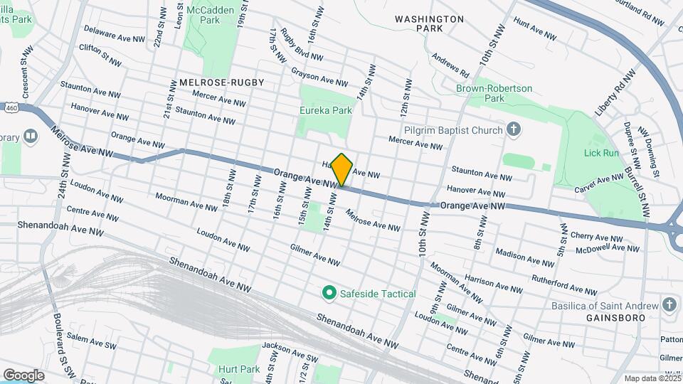 1328 Orange Ave NW Map and Location Details