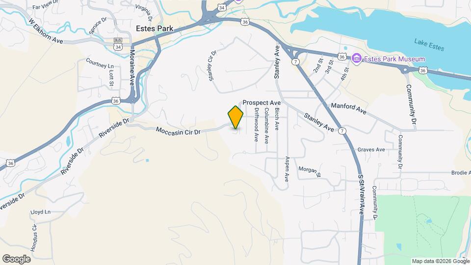 600 Moccasin Cir Dr Map and Location Details