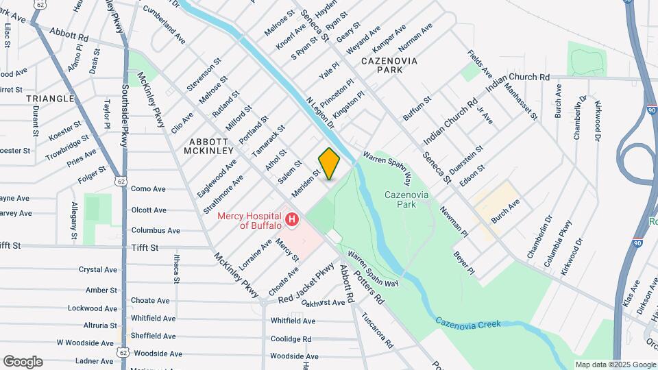 66 Cazenovia St Map and Location Details