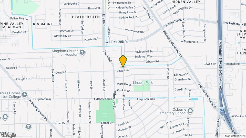 9003 Prairie View Dr Map and Location Details