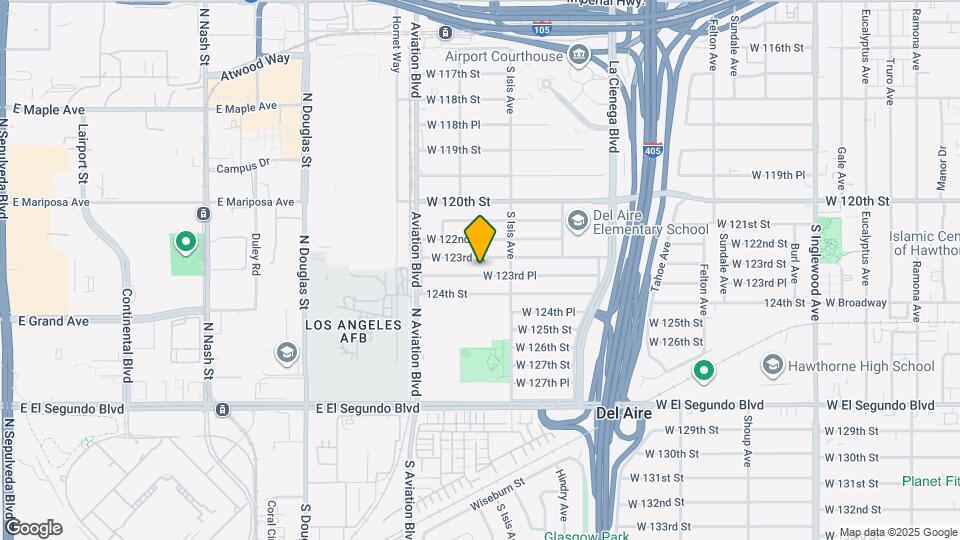 5435 W 123rd Pl, Unit A Map and Location Details