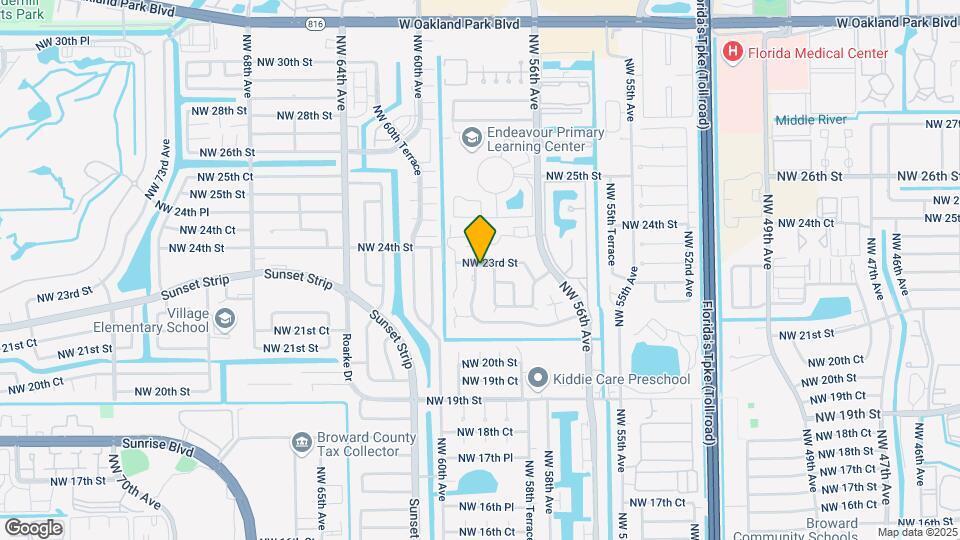 2256 NW 59th Ter Map and Location Details