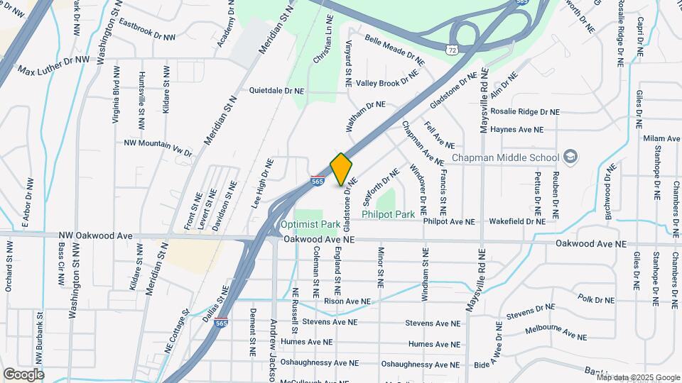 2113 Gladstone Dr NE Map and Location Details