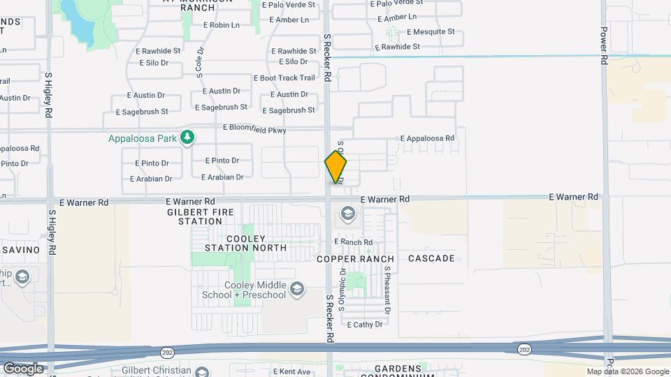 4021 E Arabian Dr Map and Location Details