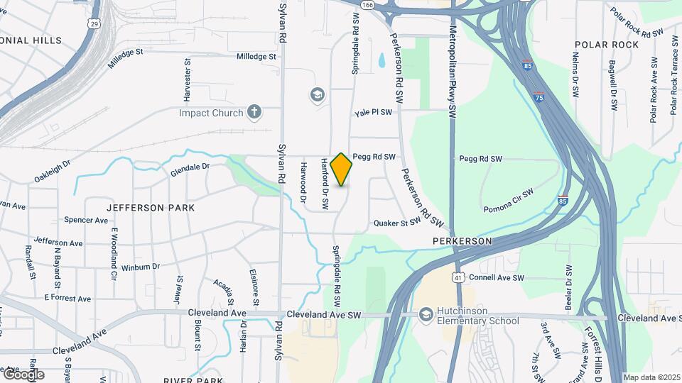 2465 Springdale Road Southwest, Unit Garage House Map and Location Details