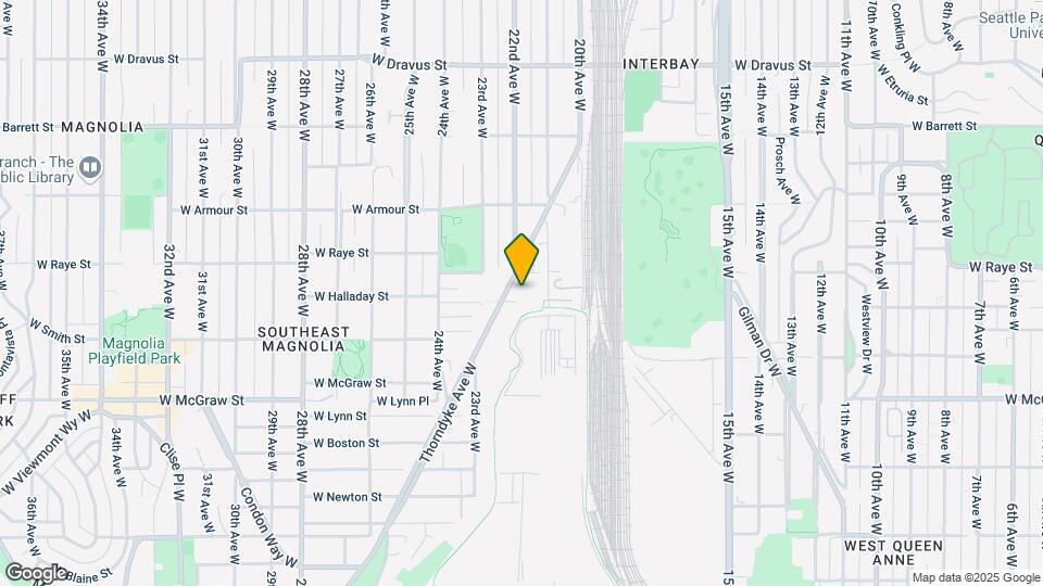 2550 Thorndyke Ave W Mapa y Detalles de la Ubicación