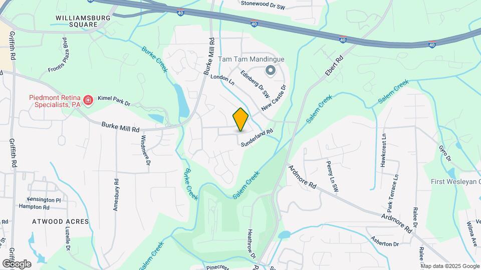 2235 Sunderland Rd Map and Location Details