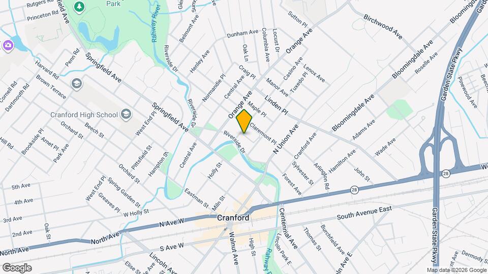 22 Riverside Dr, Unit 4 Map and Location Details