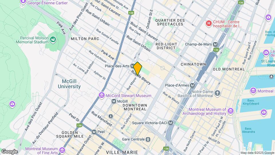 360 Rue Mayor Map and Location Details