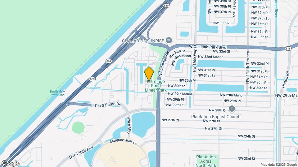 3020 NW 125th Ave Map and Location Details