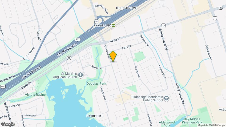 897 Liverpool Rd Map and Location Details