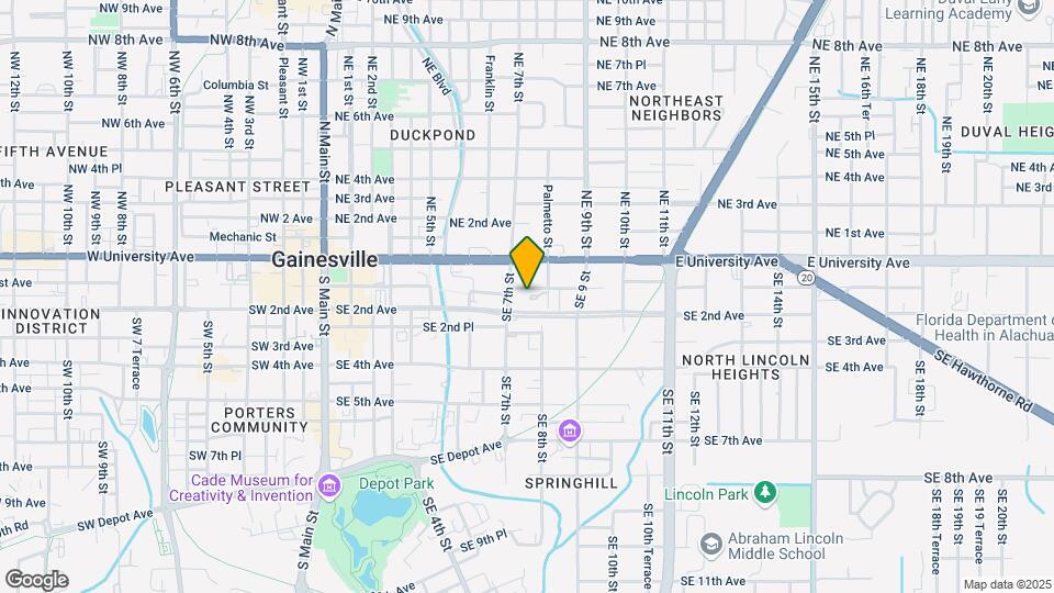 110 SE 8th St Mapa y Detalles de la Ubicación