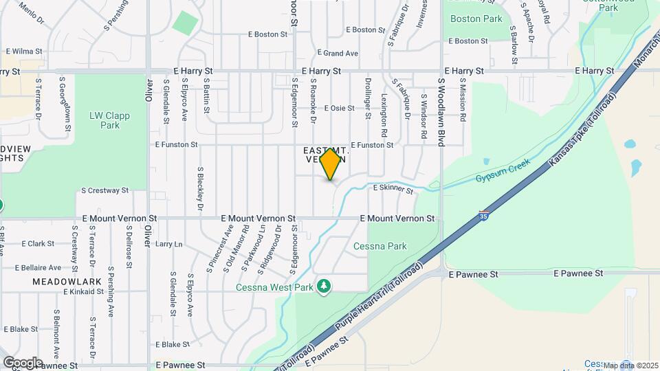 5733 E Skinner St Map and Location Details