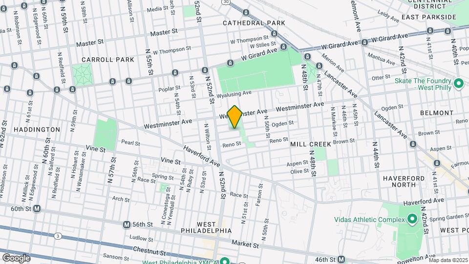 5128 Ogden St Map and Location Details