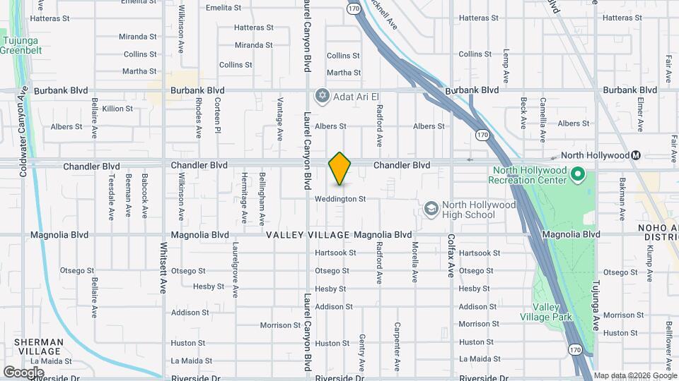 5315 Ben Ave Map and Location Details