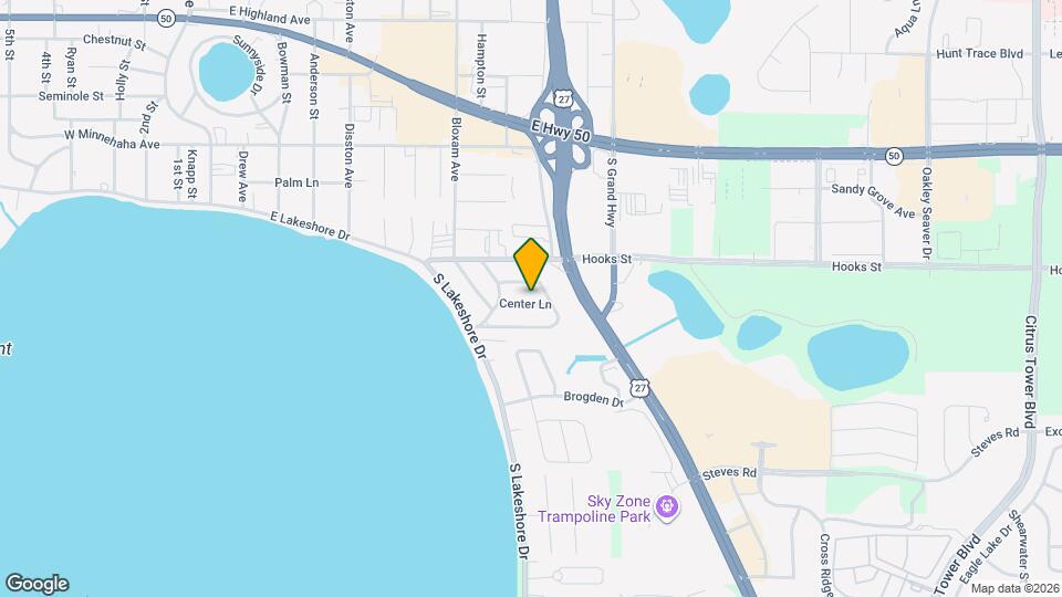 849 Center Ln Mapa y Detalles de la Ubicación