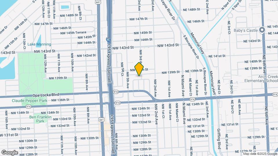 415 NW 138th St Map and Location Details