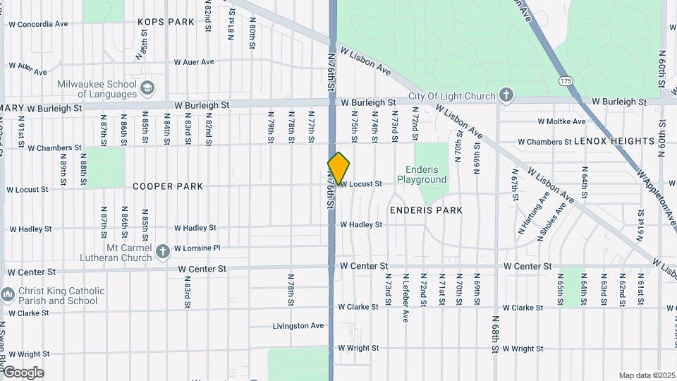 2870-2876 N 76th St Mapa y Detalles de la Ubicación