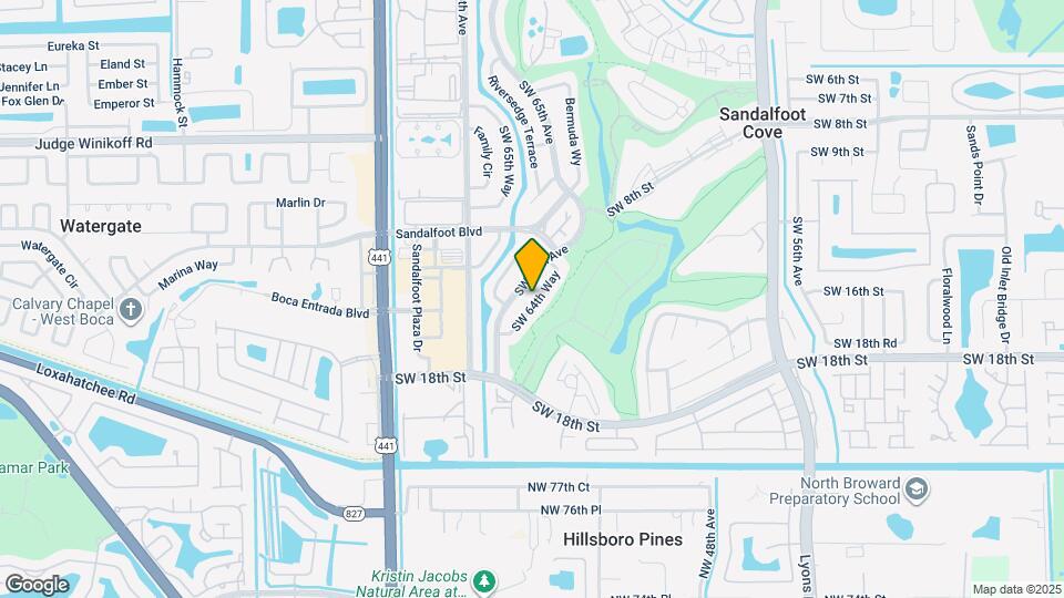 1561 SW 64th Way Map and Location Details