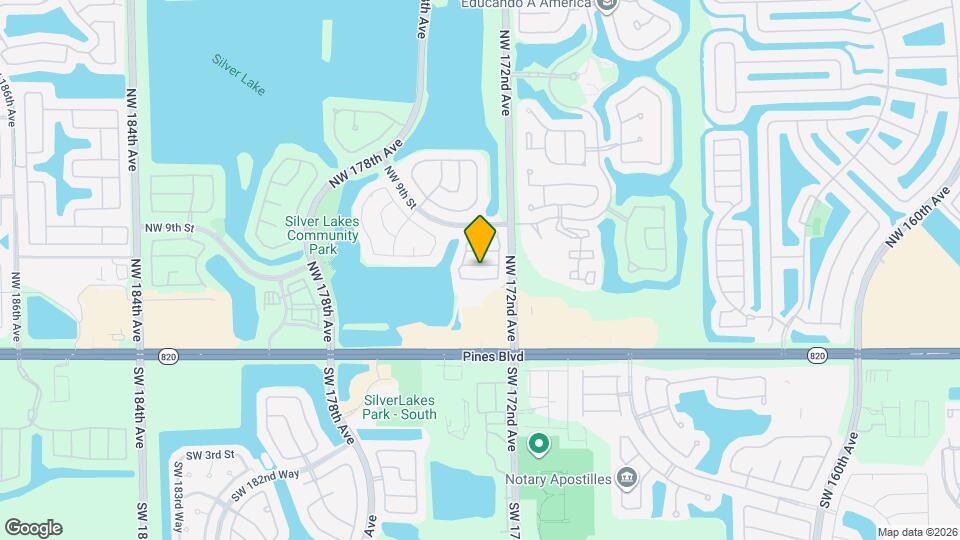 17262 NW 6th Ct Map and Location Details