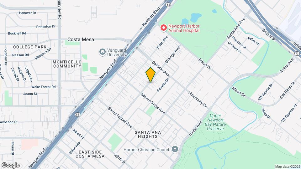 2536 Orange Ave Mapa y Detalles de la Ubicación