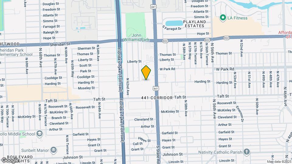 1891 N 61st Ave Map and Location Details