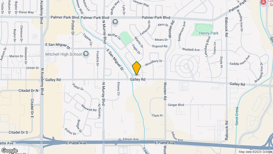 4518 Galley Rd Map and Location Details