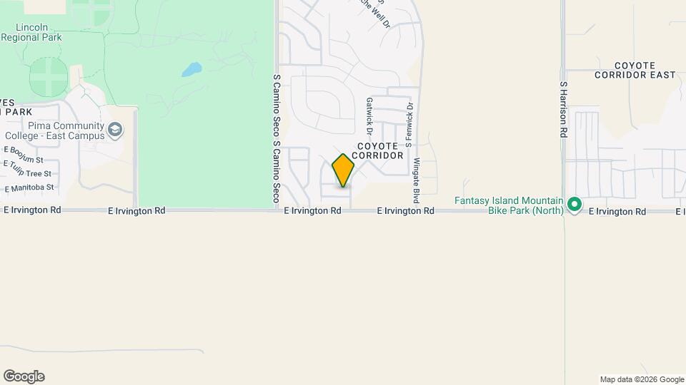 8881 E Rose Tree St, Unit East Room Mapa y Detalles de la Ubicación