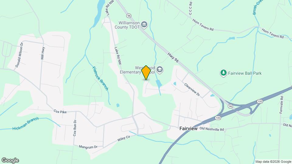 7301 Tiger Trail Map and Location Details