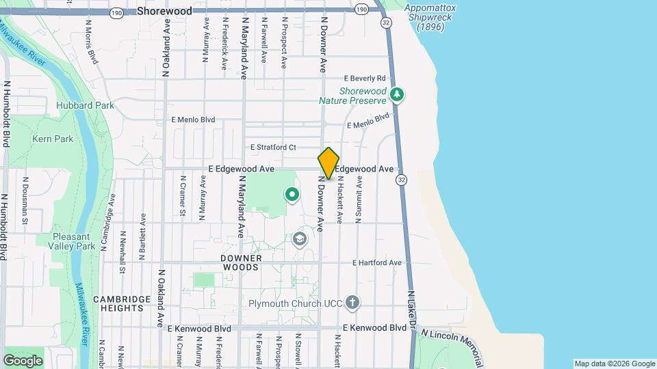 3472 N Downer Ave, Unit A Mapa y Detalles de la Ubicación