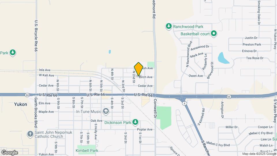 118 Birch Ave Map and Location Details